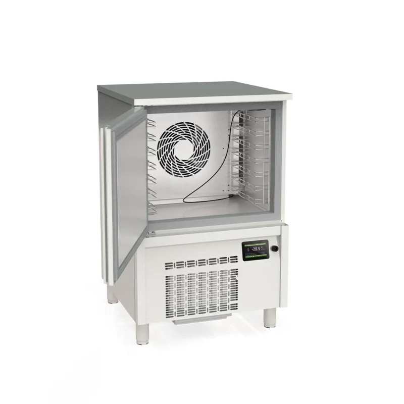 vaiotec TOPLINE Schockfroster 70, für 7x EN 60x40 oder 7x GN 1/1, BTH 800 x 800 x 1240 mm Expressversand