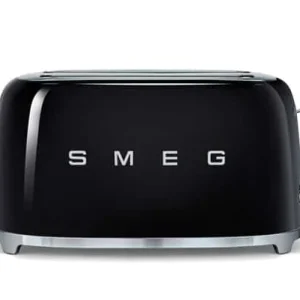 Smeg TSF02BLEU 4-Scheiben-Toaster Schwarz Aktuell